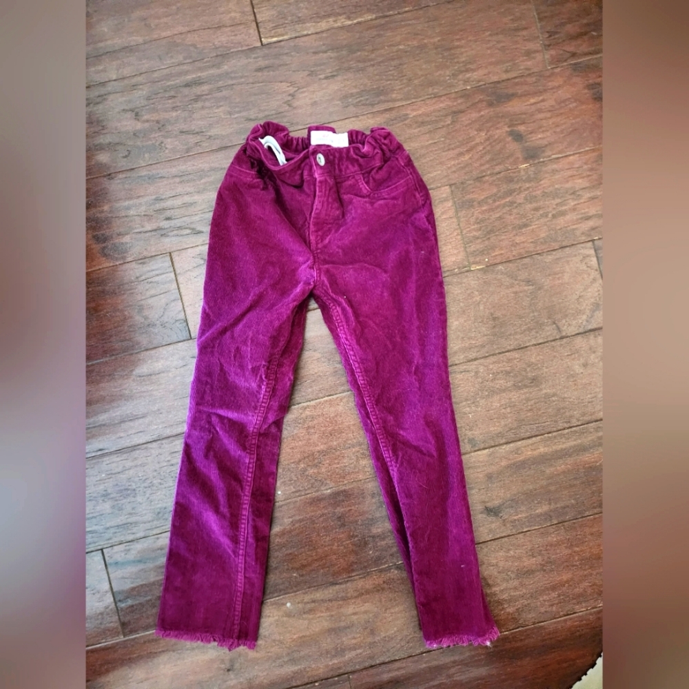Vineyard Vines Corduroy Pants Girls Magenta